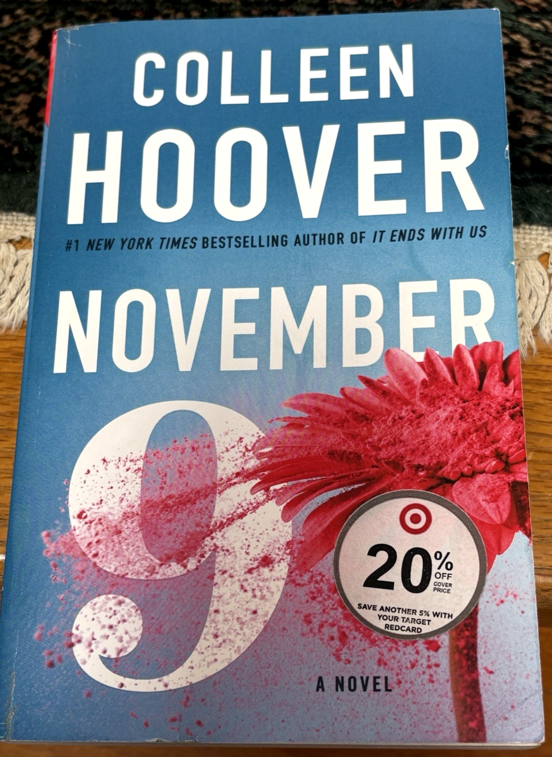 ~“NOVEMBER 9″~A NOVEL BY COLLEEN HOOVER~PAPERBACK~BREATHTAKING~BEAUTIFUL STORY!~