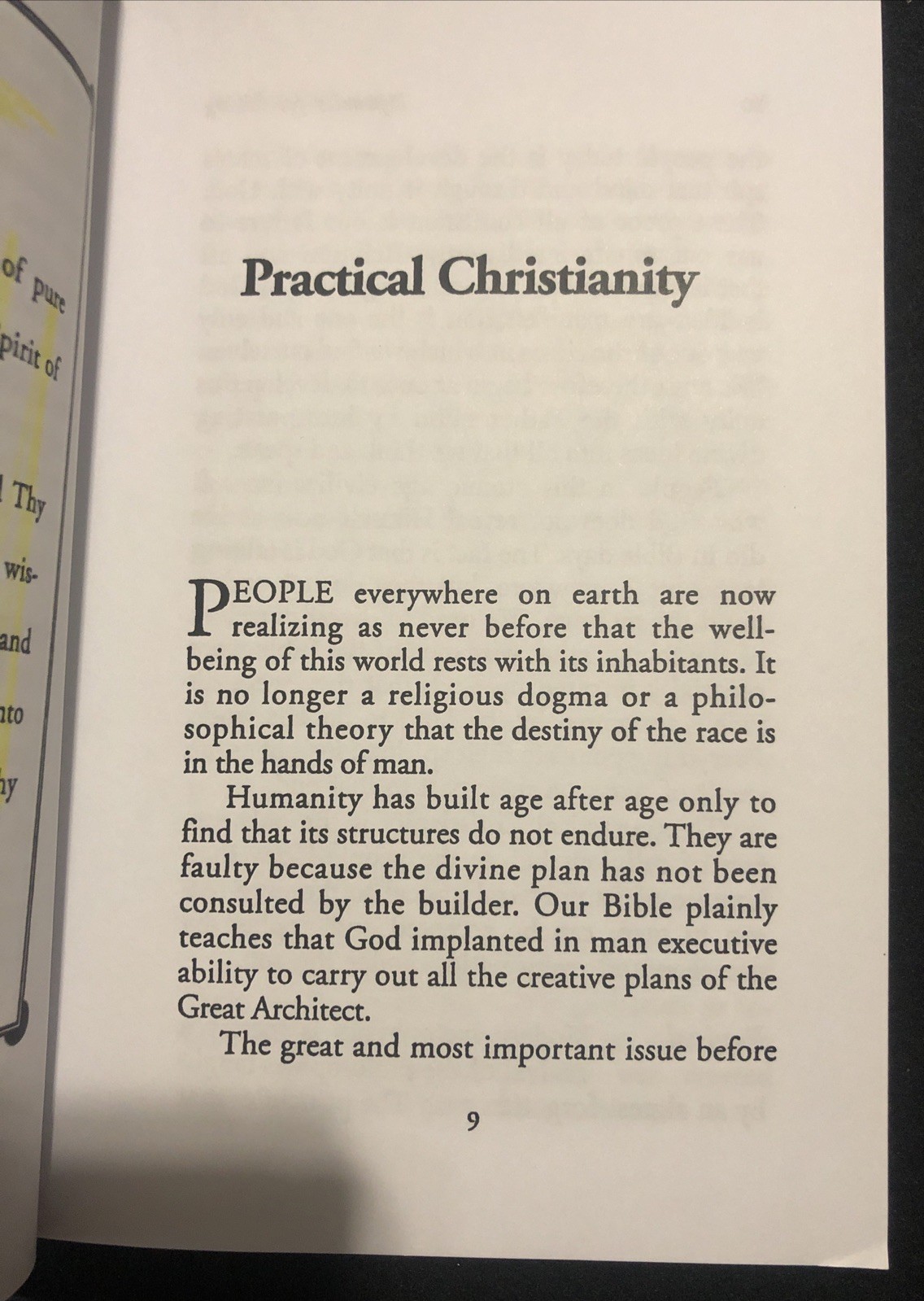 DYNAMICS FOR LIVING: A TOPICAL COMPILATION OF ESSENTIAL By Charles Fillmore, PB