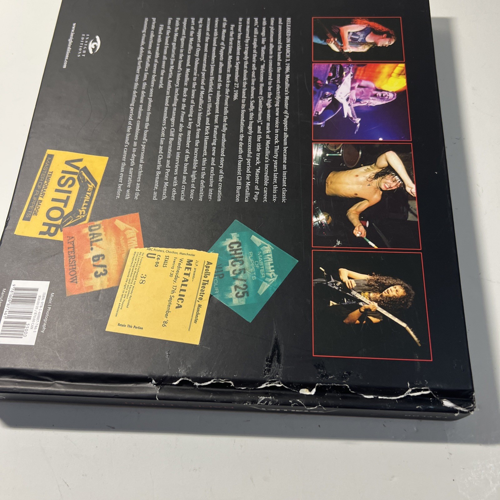 Metallica: Back to the Front, Master of Puppets History by Matt Tay….Good