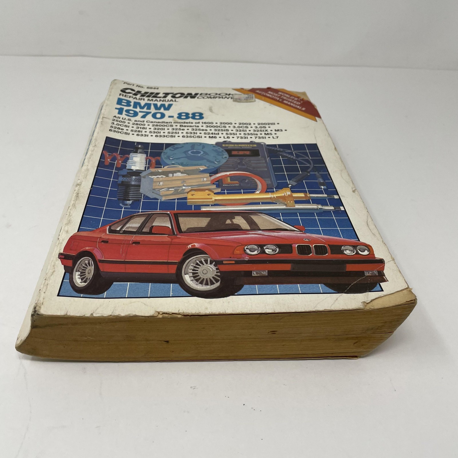 Chilton Book Company Repair Manual BMW 1970-88 1989 Paperback Part 6844
