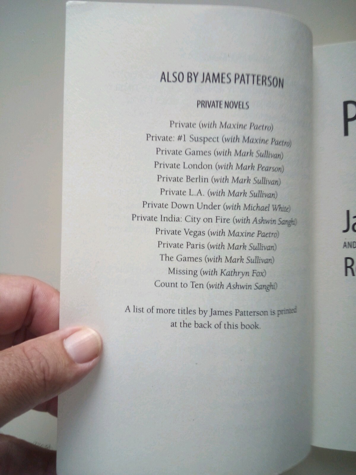 Private Ser.: Princess : A Private Novel by Rees Jones and James Patterson (201…