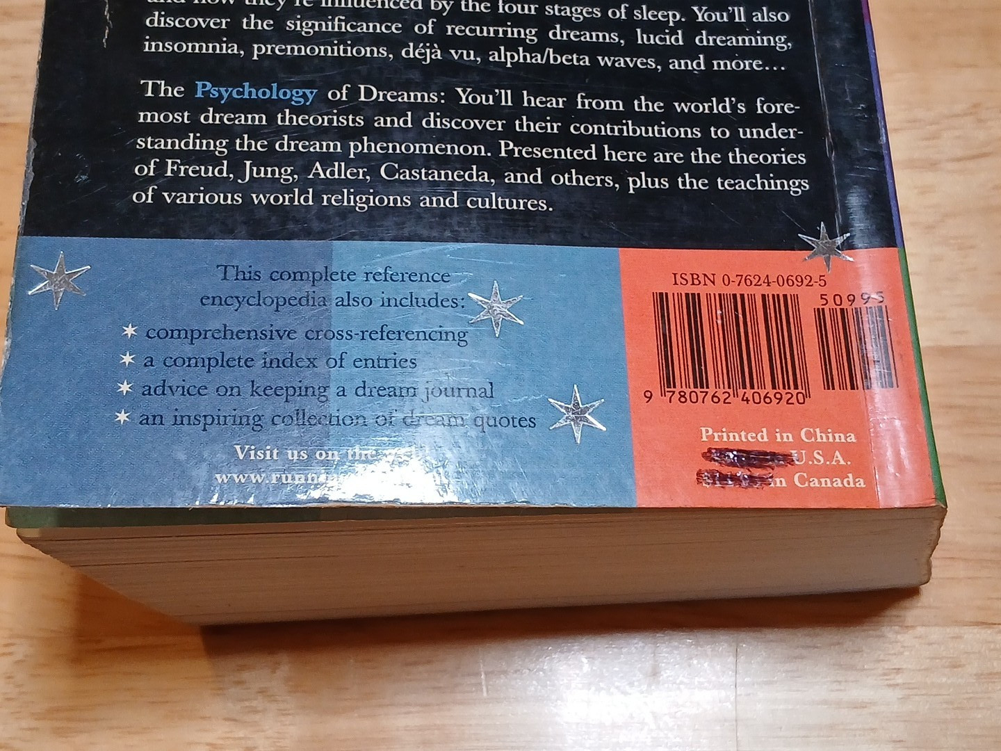 Cyclopedia of Dreams 350 Symbols and Interpretations David Lohff Running Press