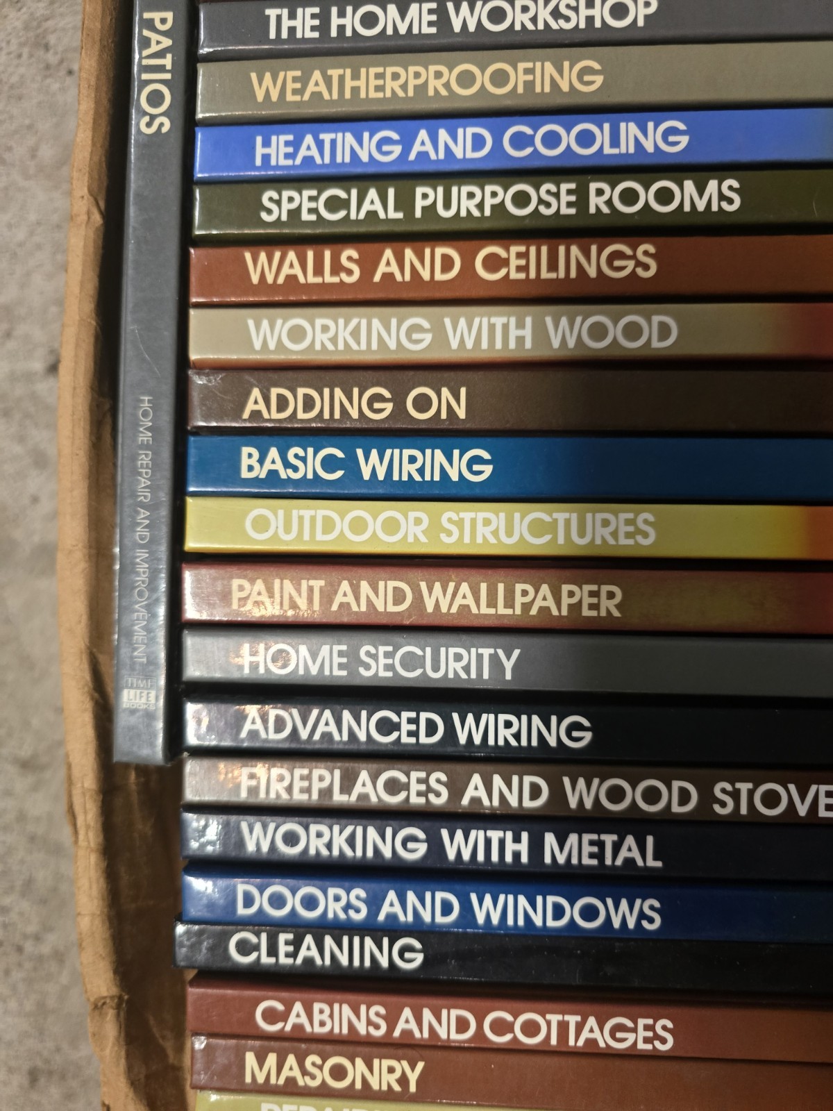 Time-life Home Repair & Improvement Set Complete 36-volume Set 80s Vintage Books