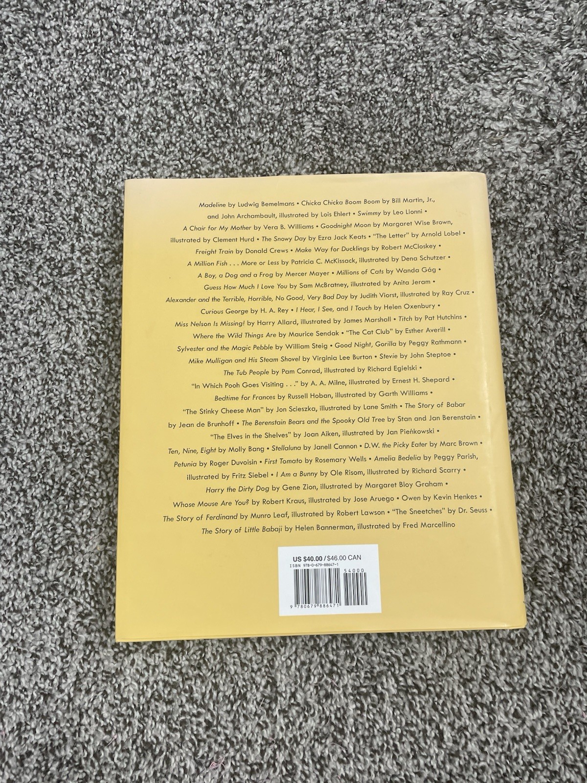 The 20th Century Children’s Book Treasury (Celebrated Picture Book)