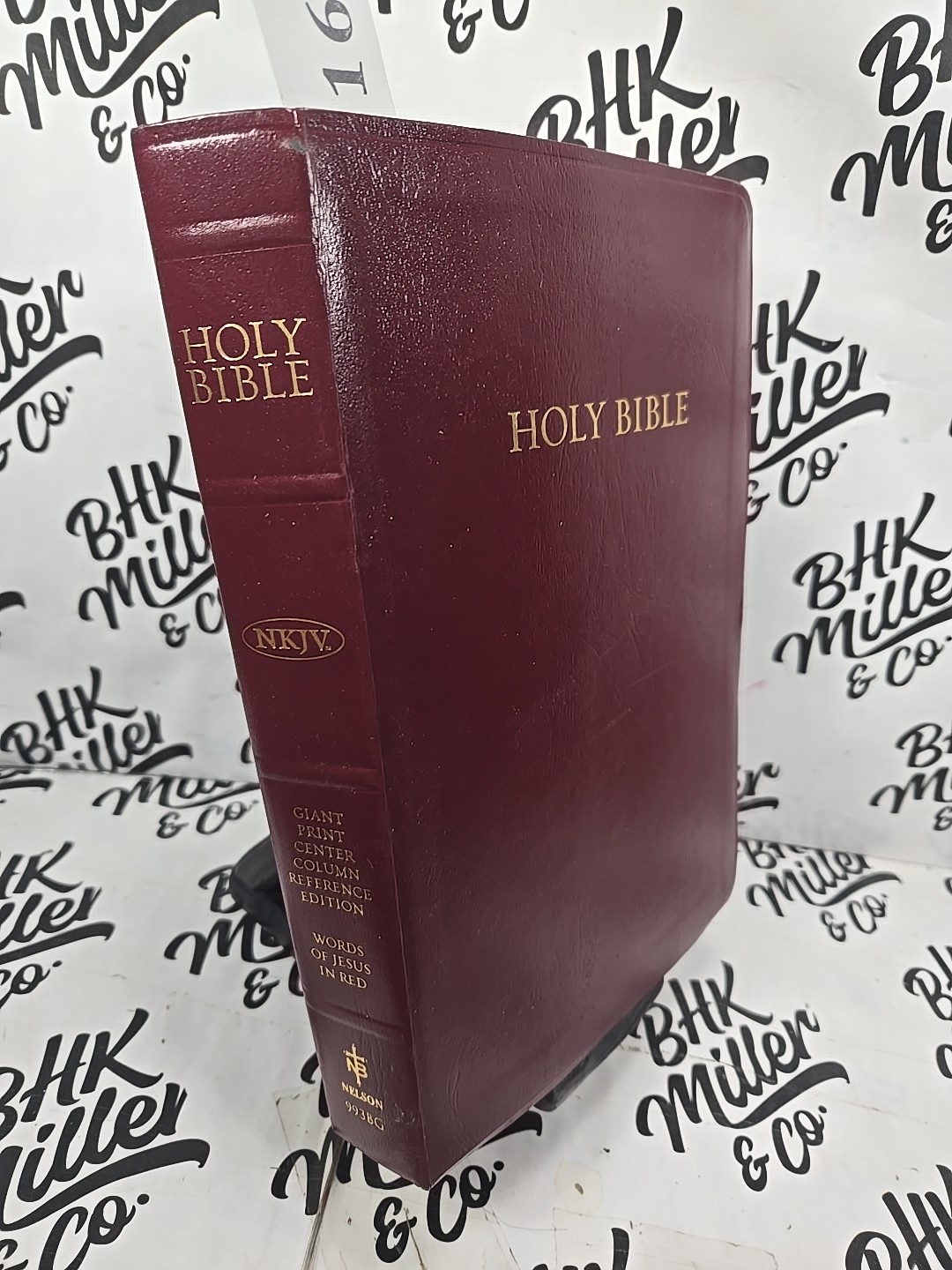 Holy Bible New King James Version NKJV Giant Print Red Letter Nelson 993BG 1982