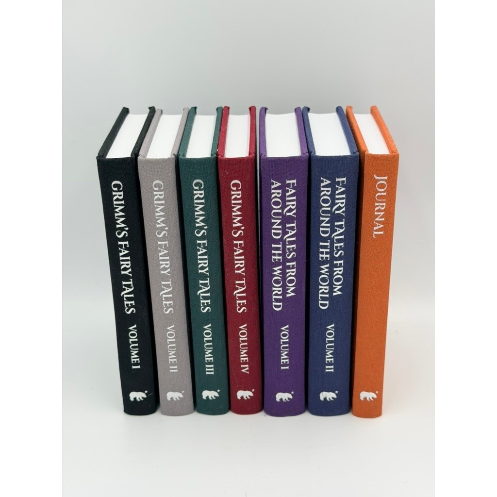 Arcturus Publishing Grimm’s Fairy Tales & World Fairy Tales 7 Book Set Journal