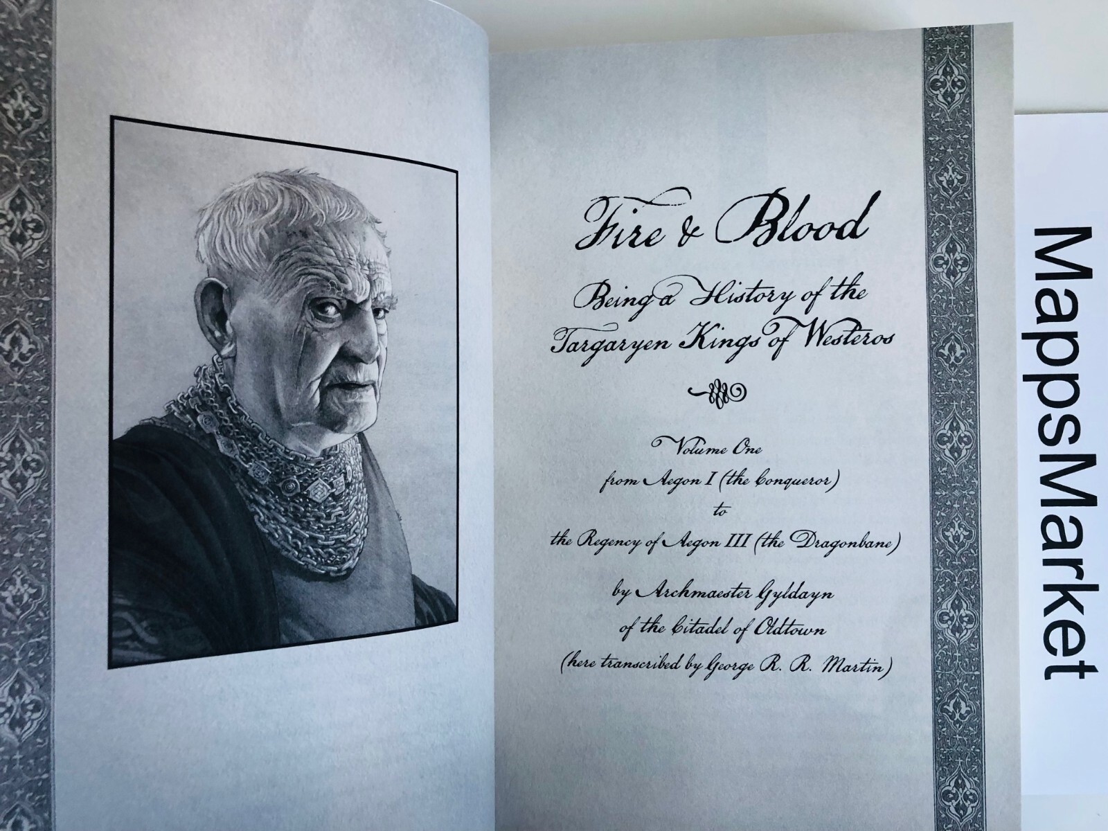 Fire & Blood: 300 Years Before A Game of Thrones SIGNED by George R.R. Martin HC