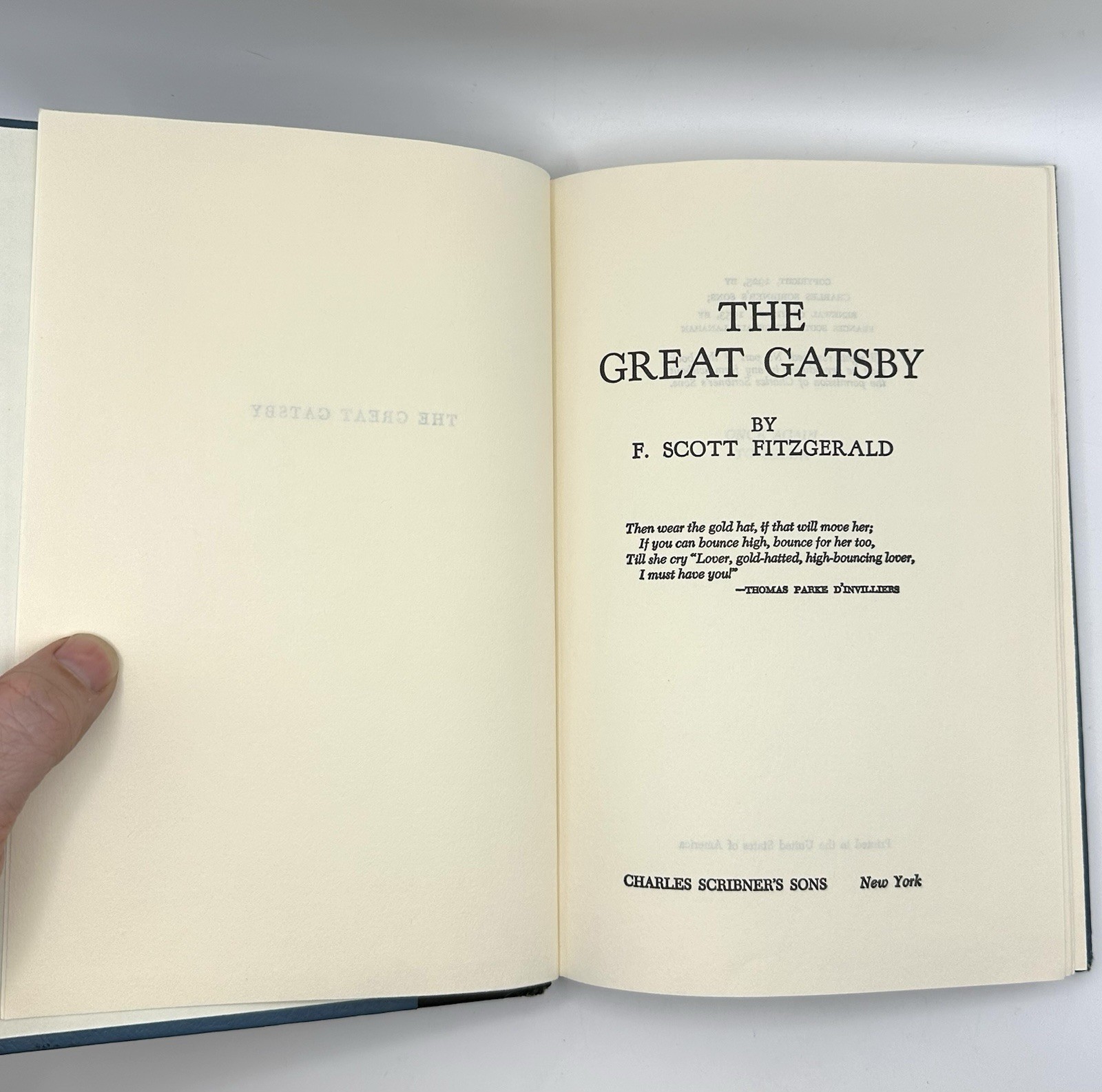 Lot of 4 Vintage F. Scott Fitzgerald Hardcovers The Great Gatsby Scribner Set