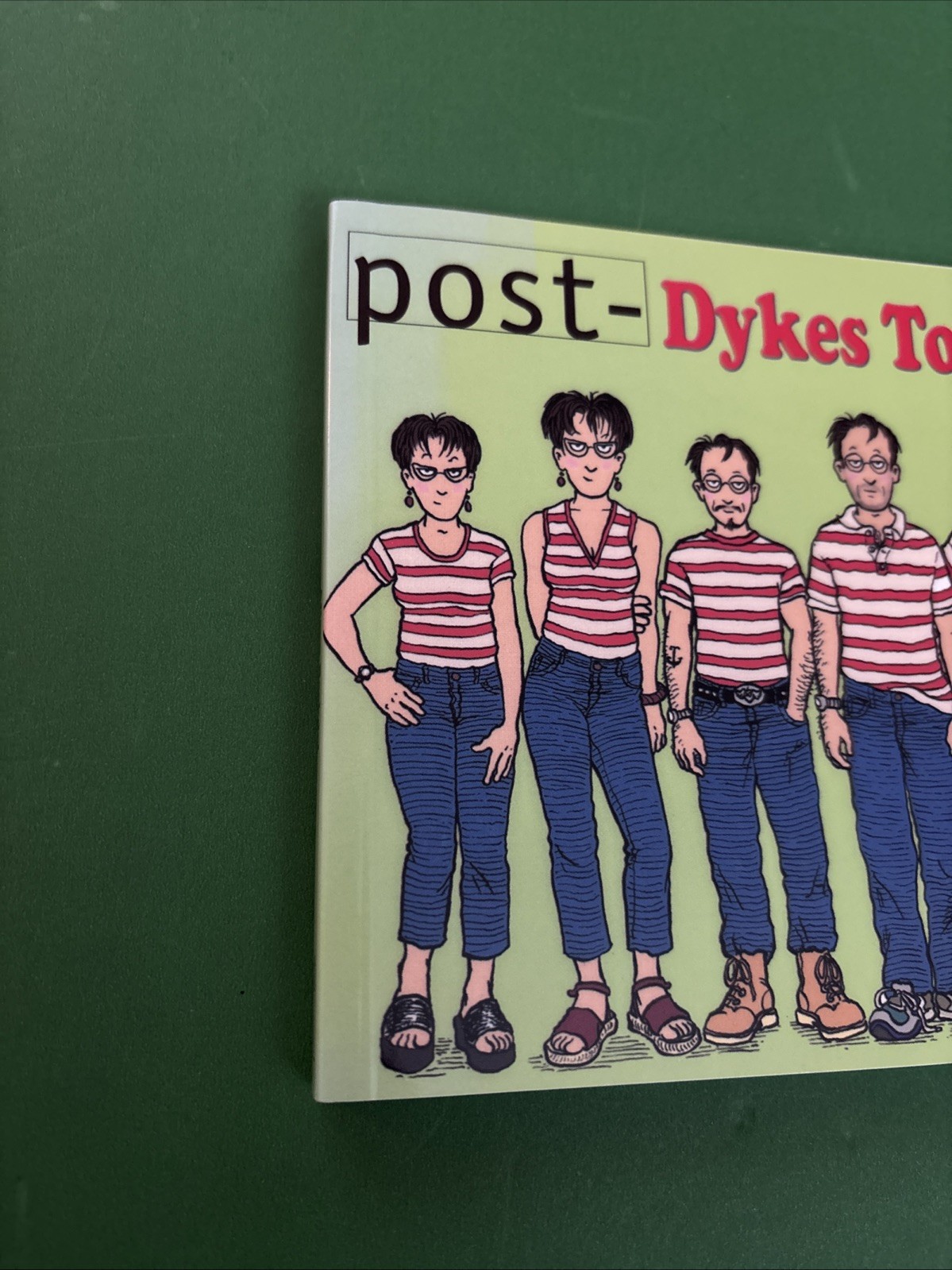 Post-Dykes to Watch Out For -Paperback Alison Bechdel Firebrand Books 2000 NEW