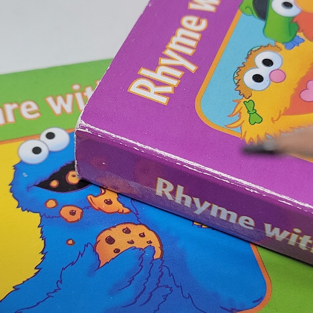 Sesame Street Mini Board Books Lot Of 12 Zoe, Elmo, Bert & Ernie, Cookie Monster