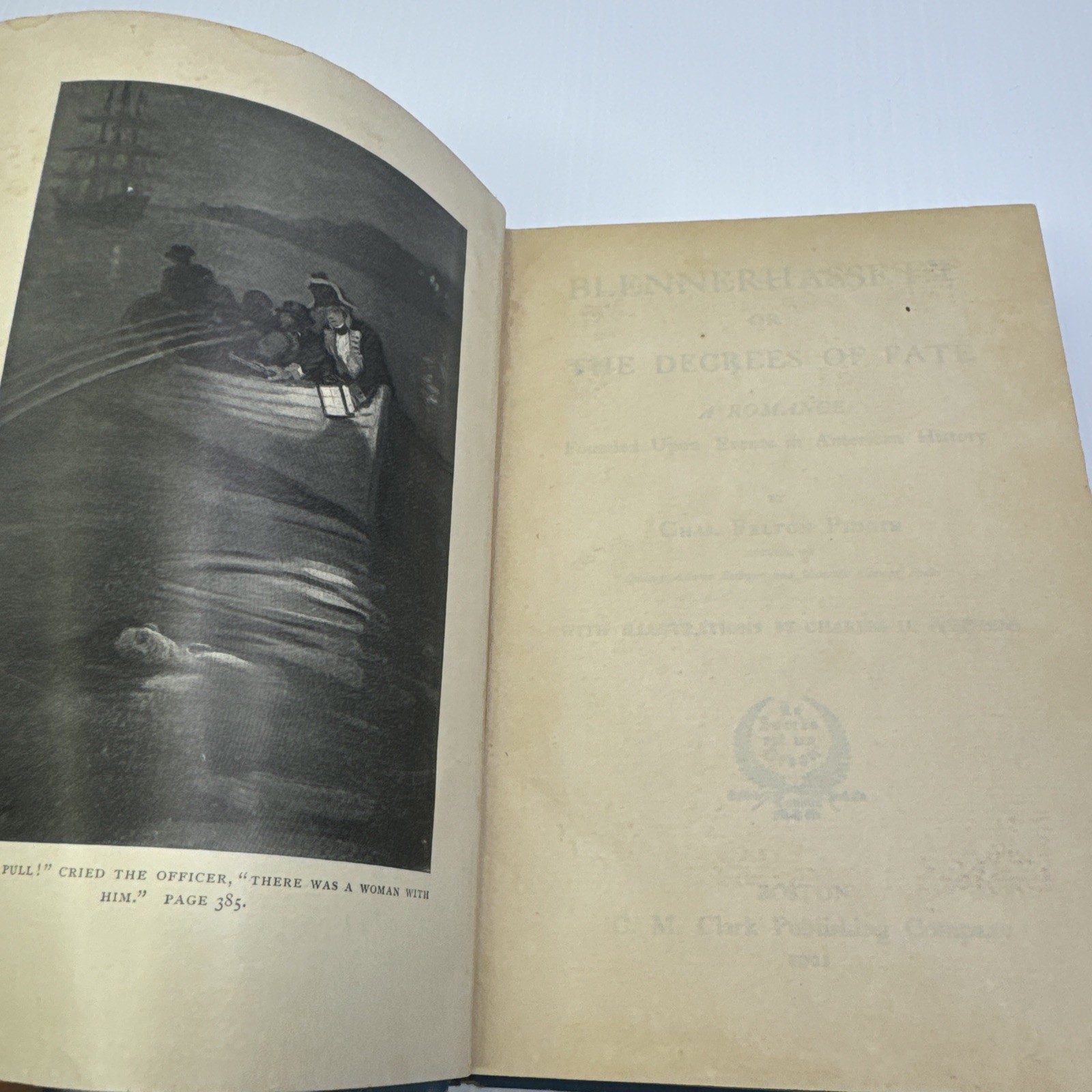 Blennerhassett Decrees of Fate Romance Charles Felton Pidgin 1901 Antique Novel