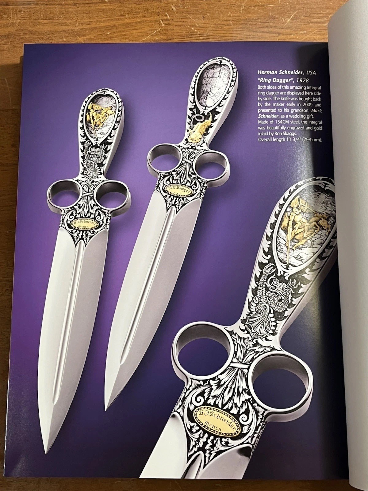 New RARE David Darom The World of Art Knives Hardcover Book – Limited to 1,000