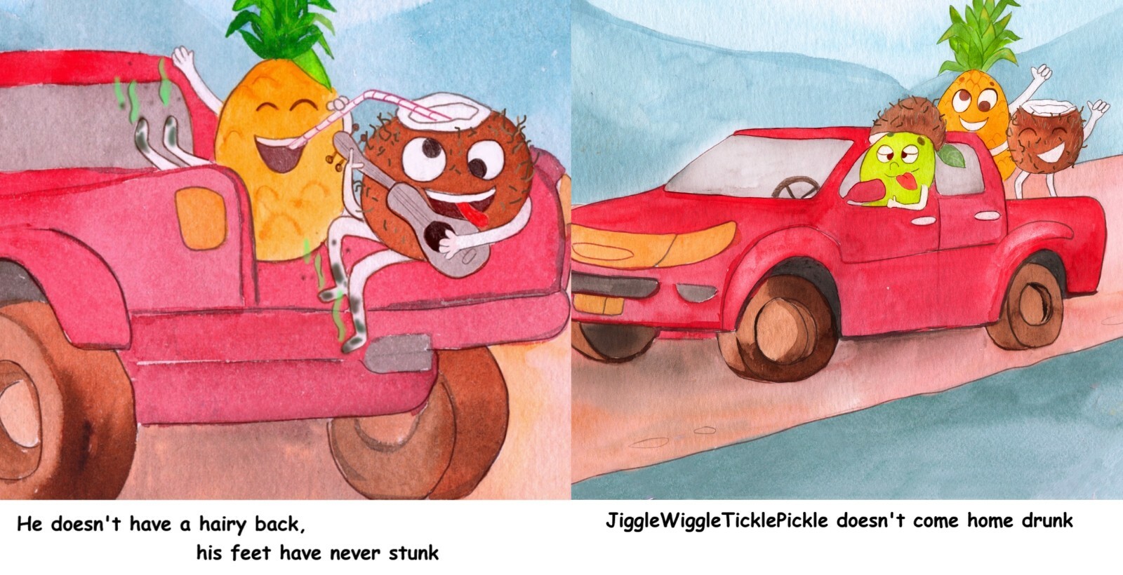 JiggleWiggleTicklePickle ~ Jiggle Wiggle Tickle Pickle ~ Hard Cover, Brand New