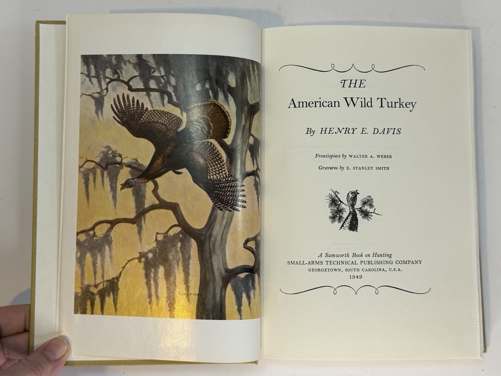 The American Wild Turkey Henry E. Davis 1984 Old Masters Reprint 🦃RARE Classic