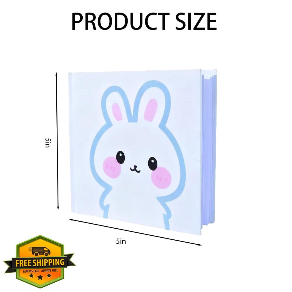 JGYXQYD 6 Blank Hardcover Books for Kids, A5, 48 Pages
