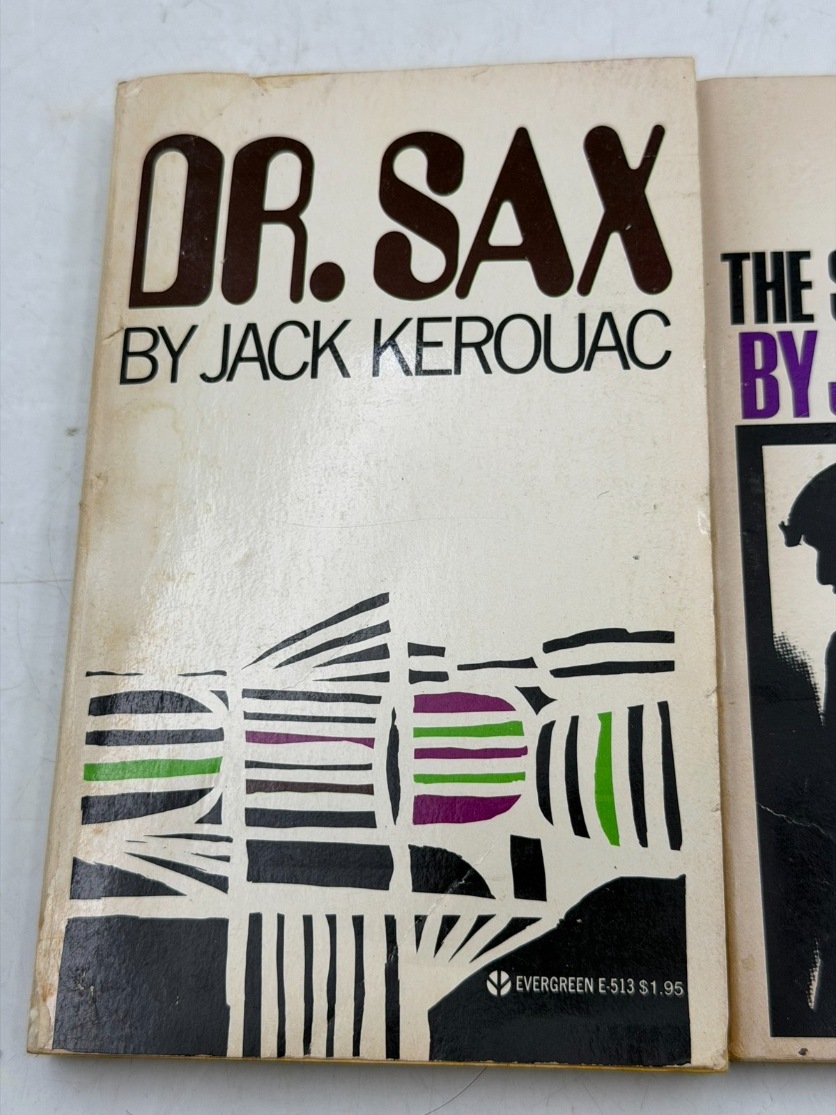 Jack Kerouac Paperback Lot 3 Books-Dr.Sax, On the Road, The Subterraneans