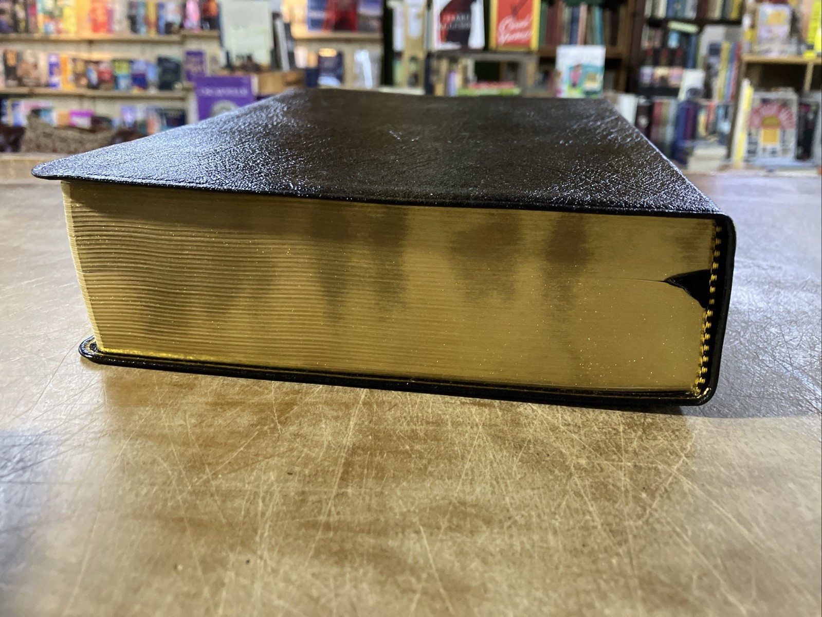 Kirkbride NKJV Thompson Chain Reference Bible Genuine Leather 306 USA Like New!