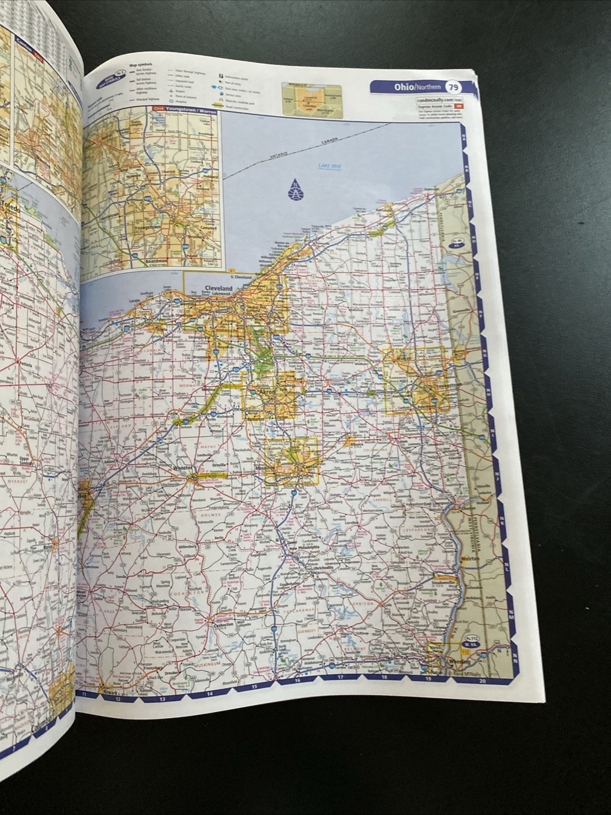 Rand McNally The Road Atlas 2006 US Mexico Canada Maps Walmart Locations Large