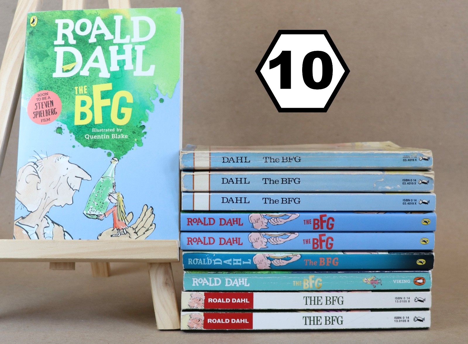 Lot of 10 The BFG by Roald Dahl Paperback GUIDED READING Teachers Set
