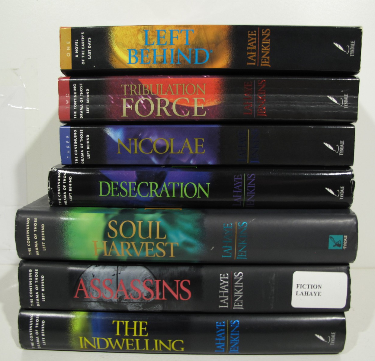 Lot of Series Left Behind-HARDCOVER DJ-PB-Tim LaHaye Jerry Jenkins-Books 1-13