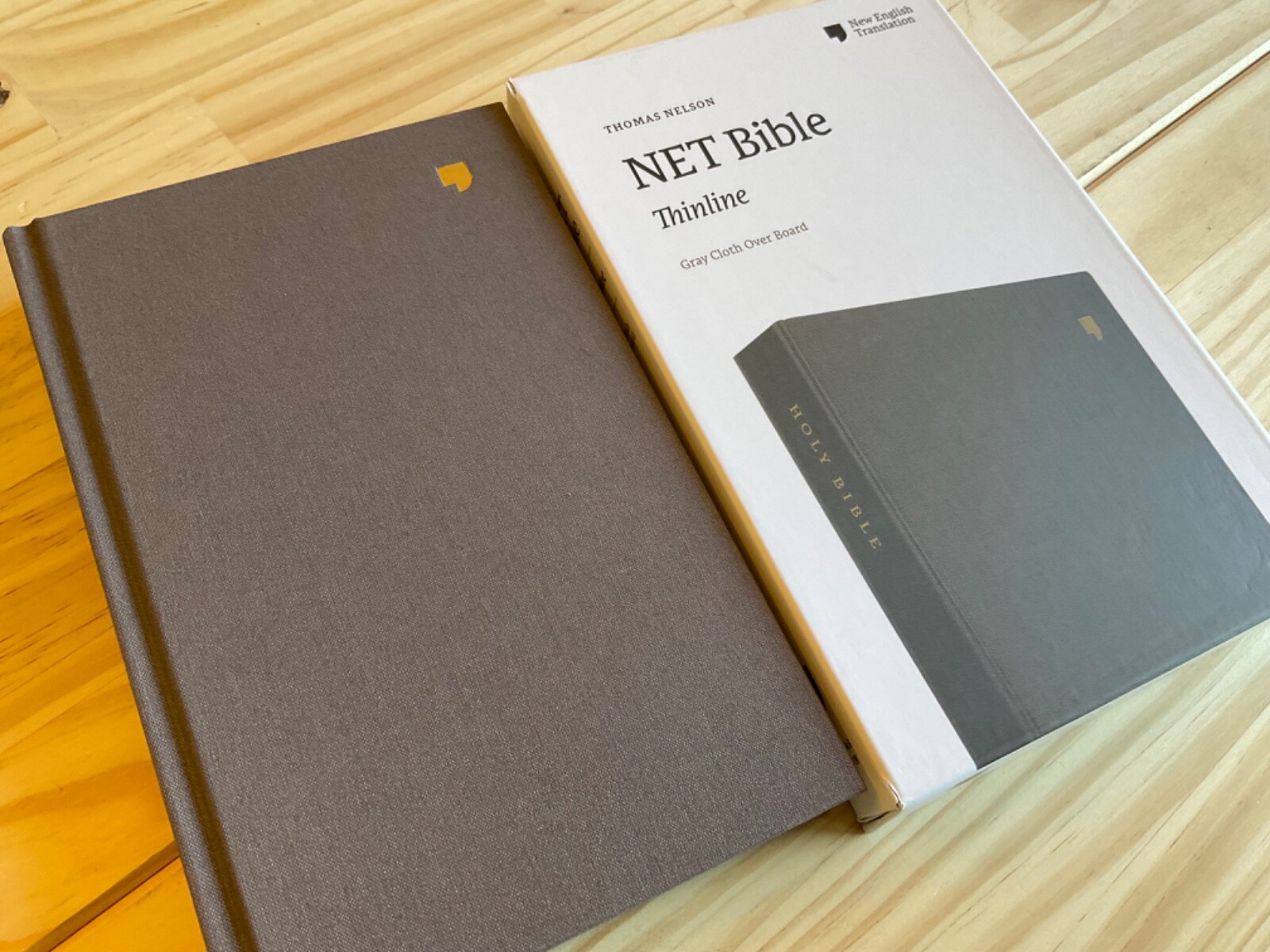 NET Thinline Bible 2019 Gray Hardcover