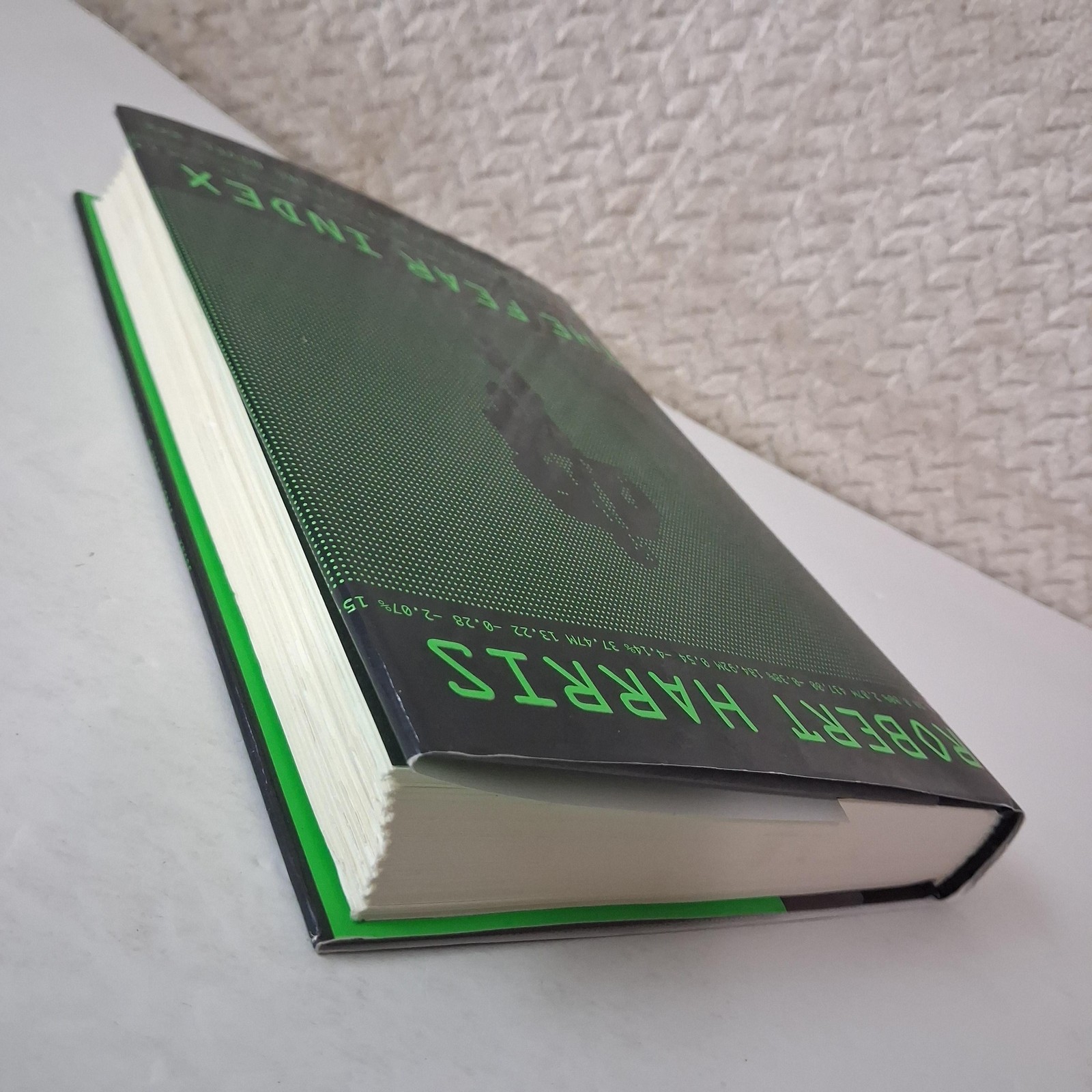 The Fear Index Robert Harris Thriller Hardcover Black Alfred A. Knopf 2012