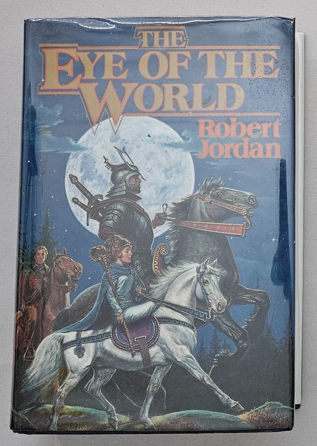 SIGNED The Eye Of The World 1st Edition 7th Printing Robert Jordan