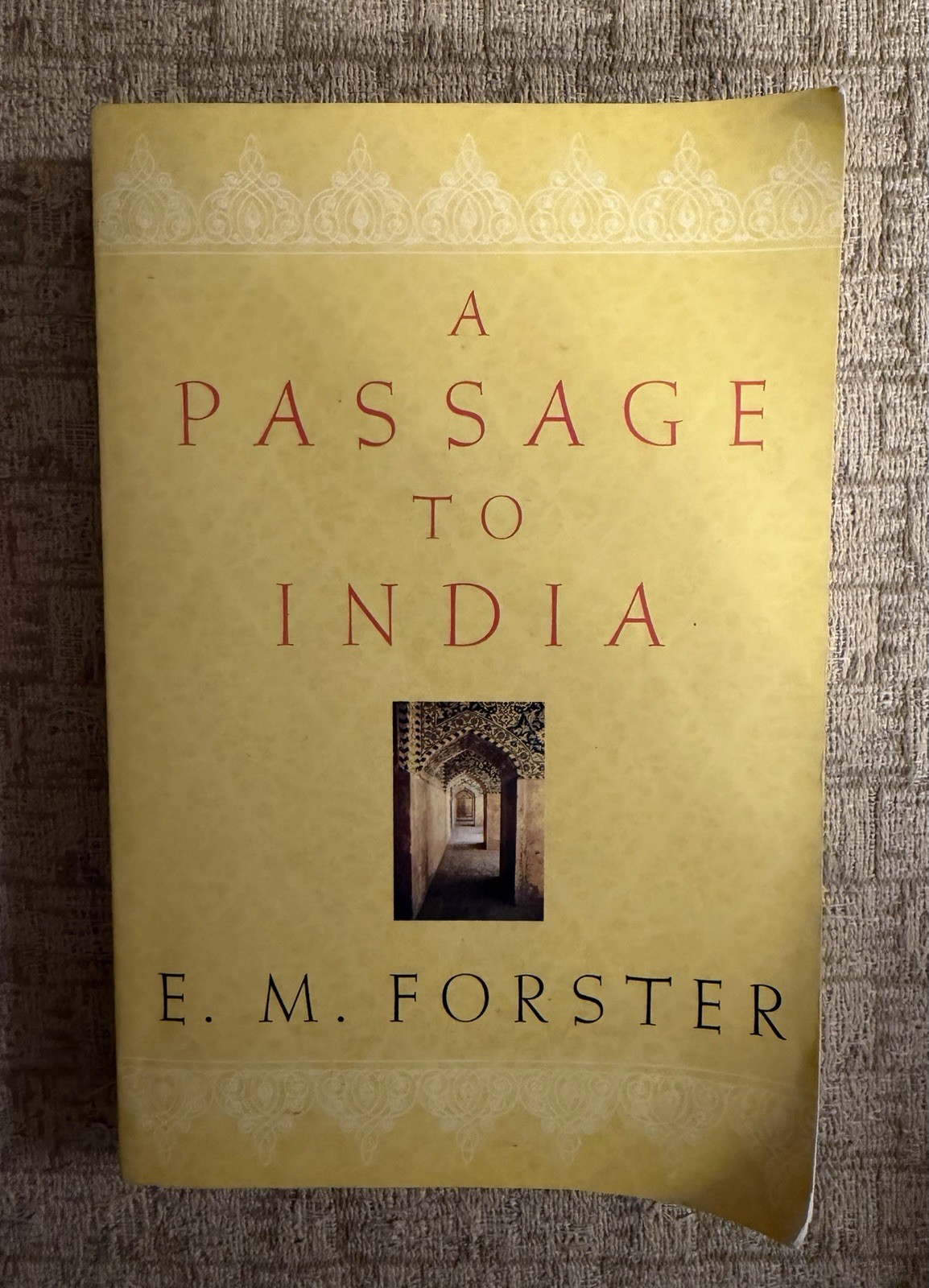 A Passage To India E. M. Forster (Paperback 1984) Used Very Good