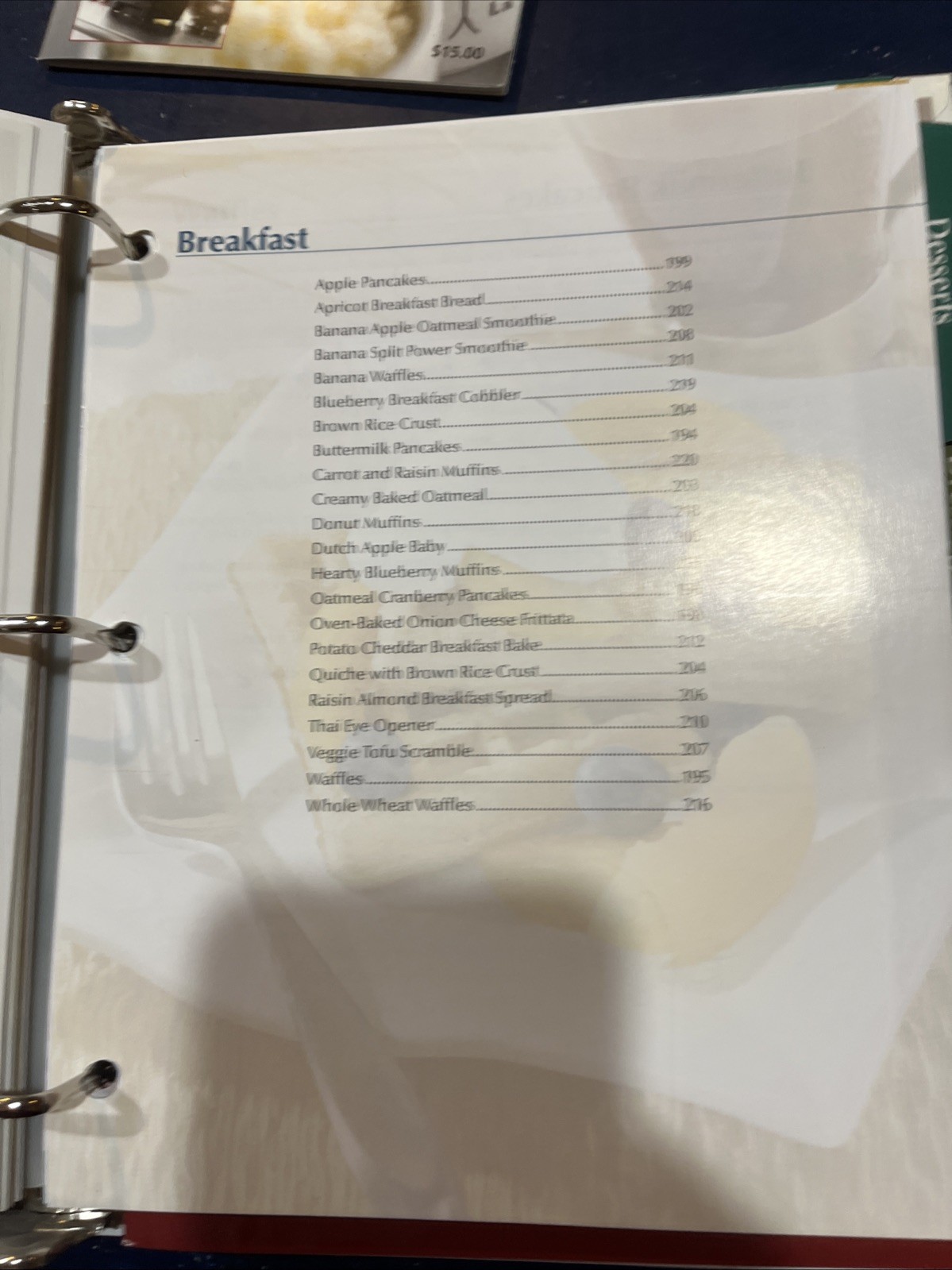 Vita-Mix Whole Food Recipes 3-Ring Binder & Owner’s Manual, 2009 Spiral HC +