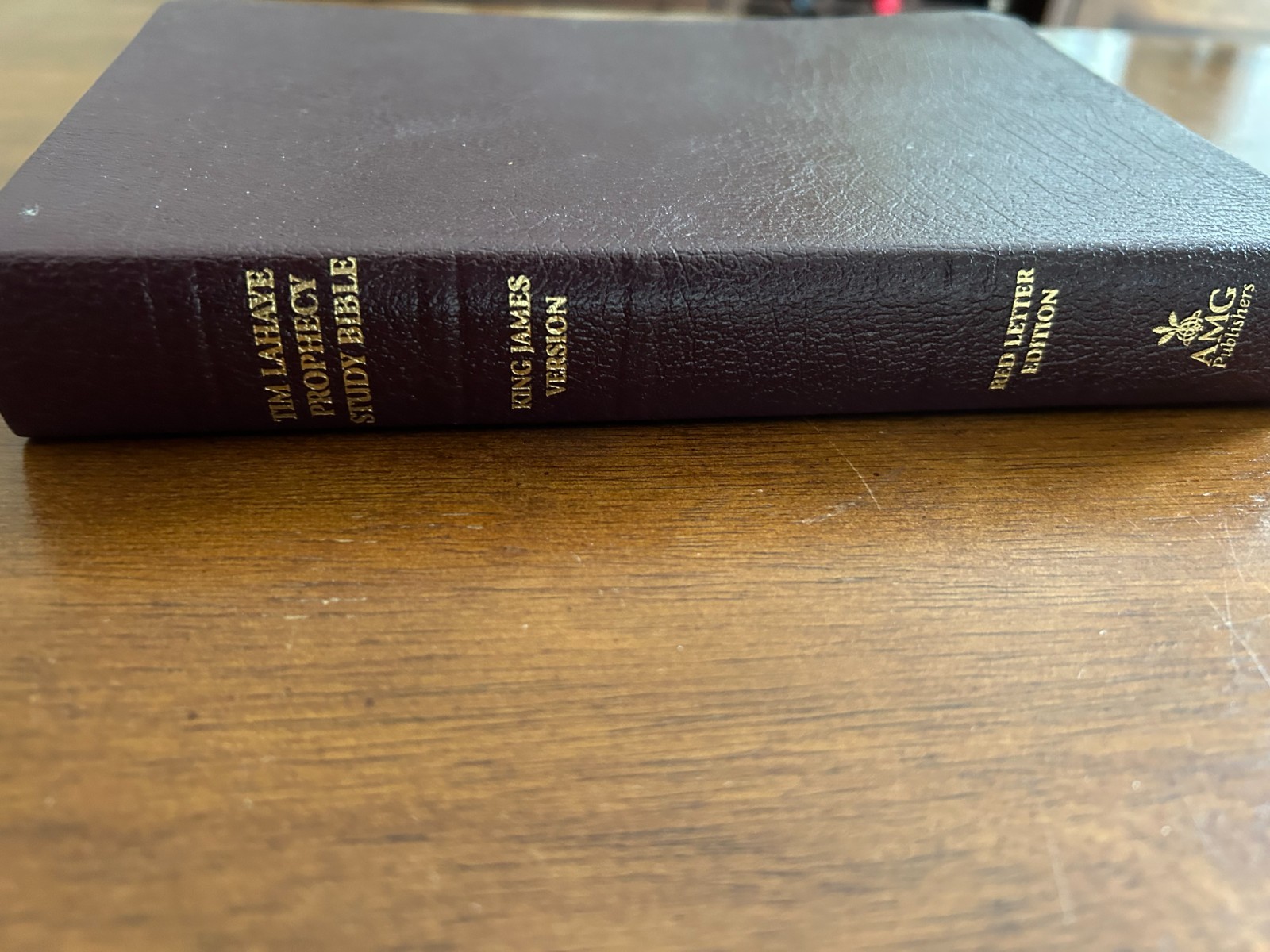 MINT Prophecy Study Bible: King James Version Leather by LaHaye, Tim F.