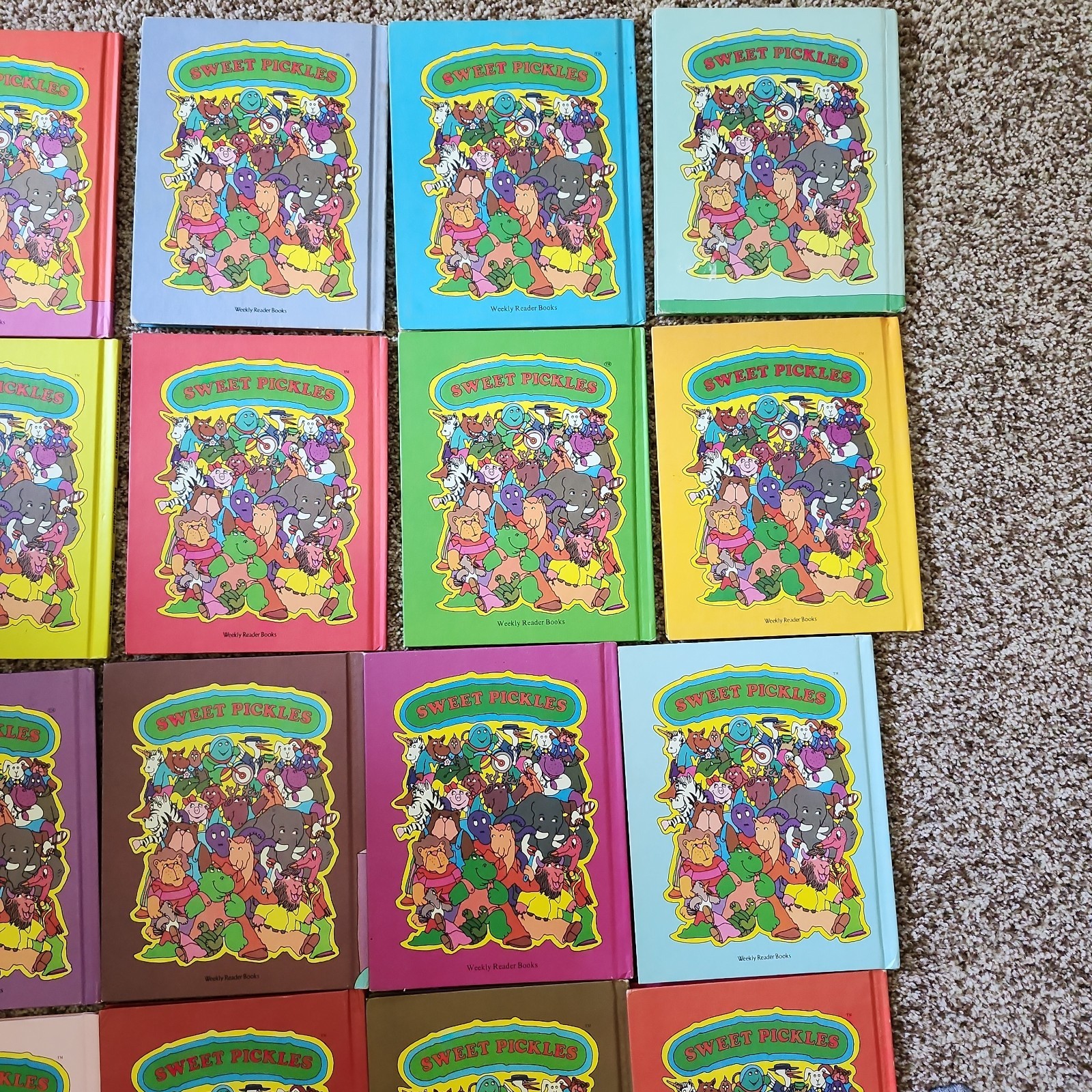 Complete Set 26 + 1 Sweet Pickles Books~A-Z Large size books-9 3/4 by 7 3/4 in