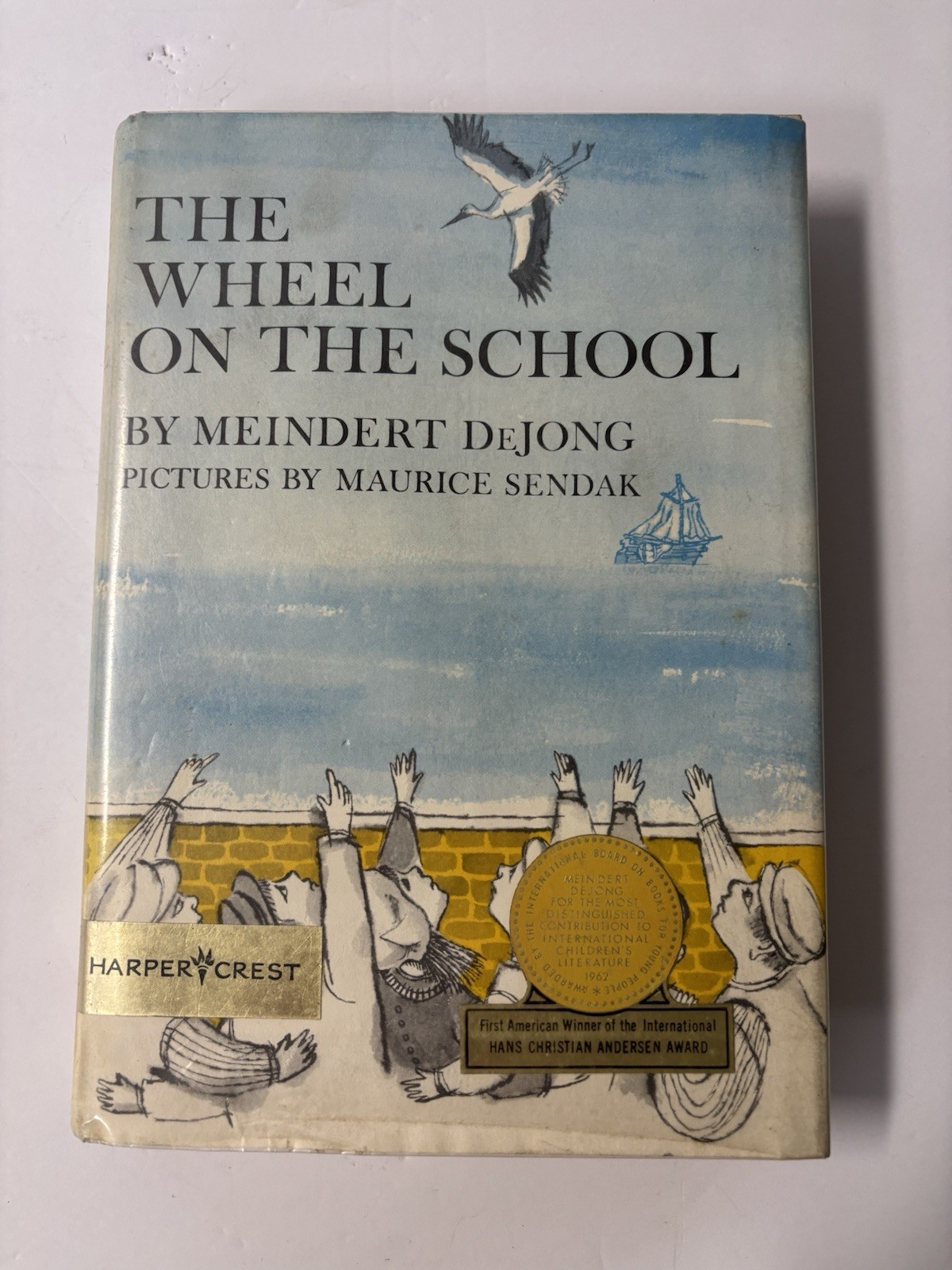 The Wheel on the School 1954 Meindert DeJong Maurice Sendak Newbery Ex Library