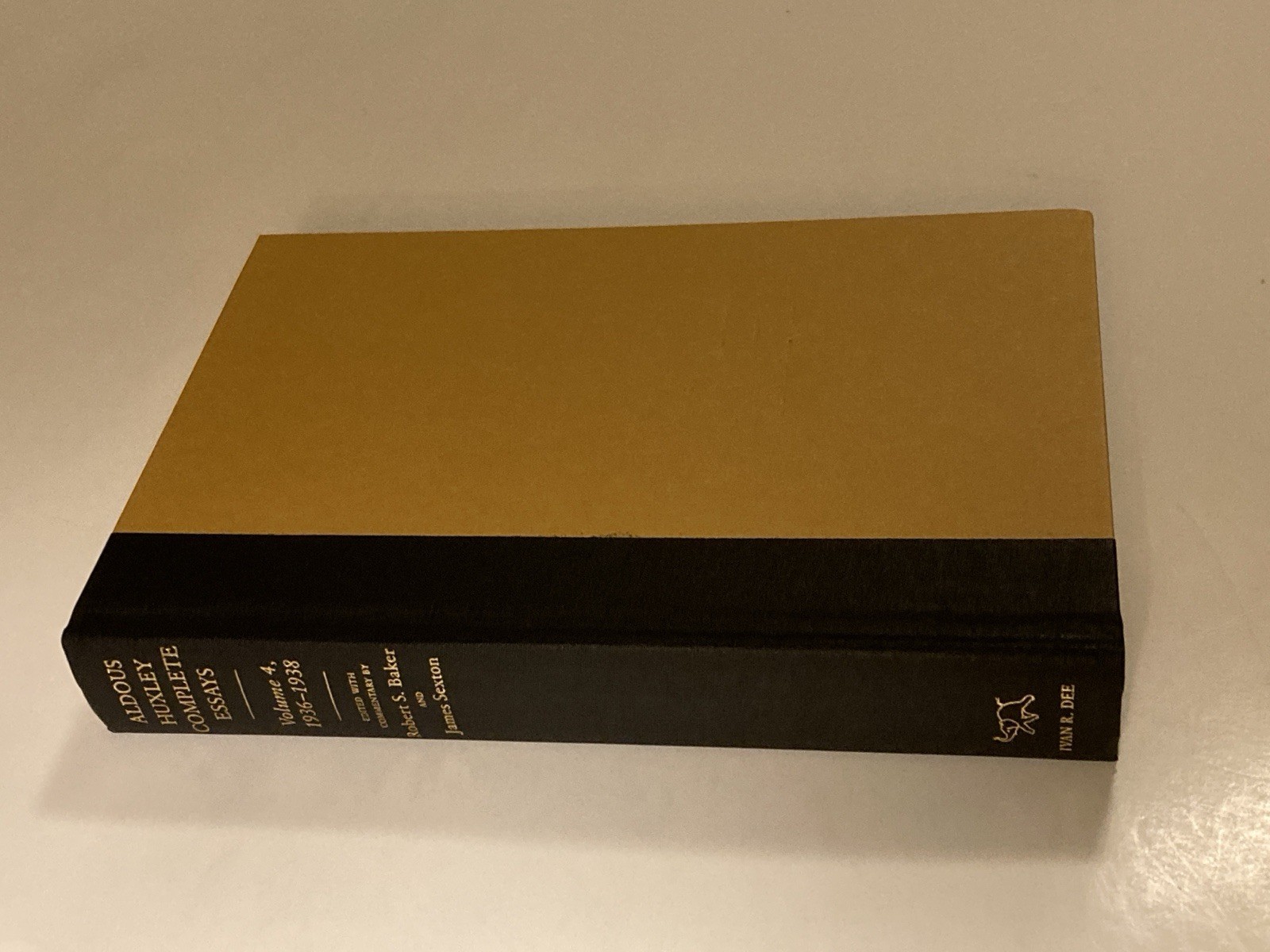 Complete Essays: Aldous Huxley, 1936-1938, Volume IV; 2001 Hardcover, NF / NF