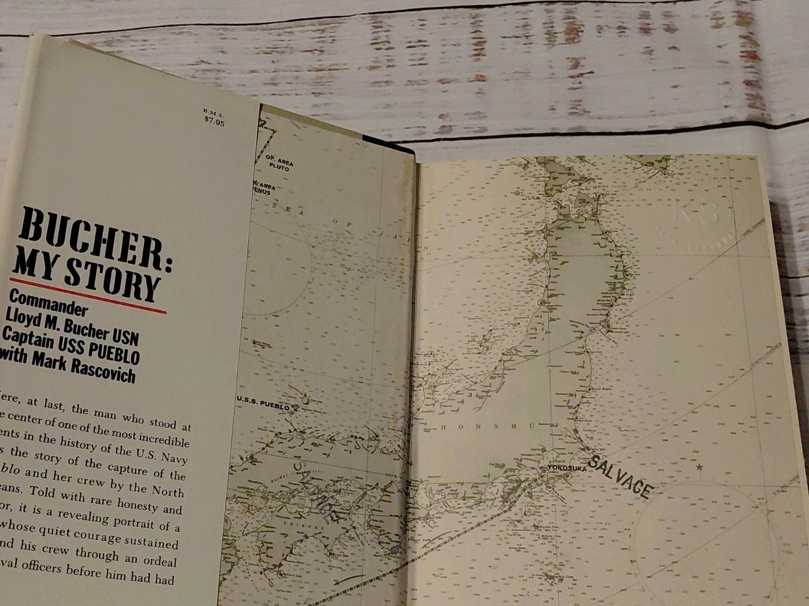 Bucher My Story Captain of USS Pueblo by Rascovich HCDJ 1970