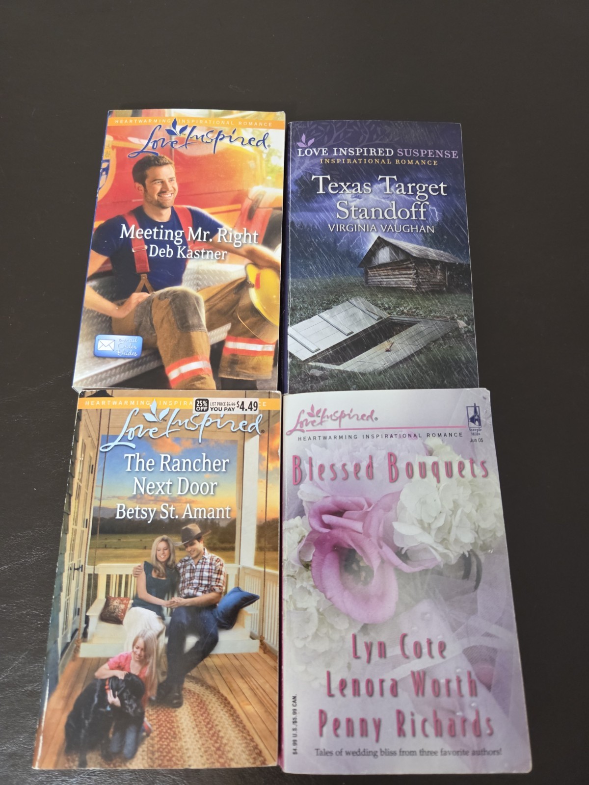 Love Inspired books LOT OF 12 Paperbacks christian romance mixed See Description