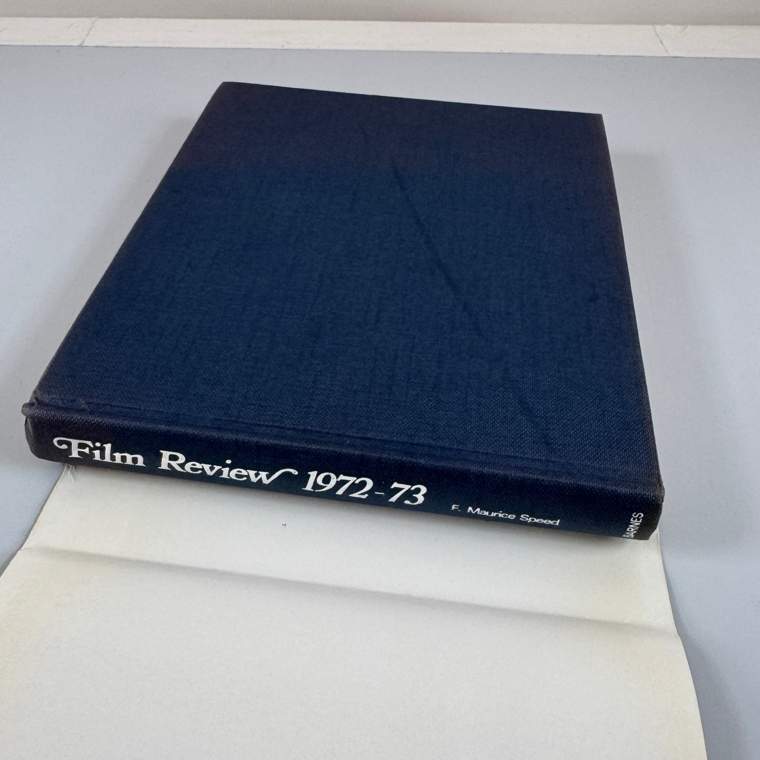 Film Review 1972-73 F. Maurice Speed 1972 First Edition Hardcover Barnes
