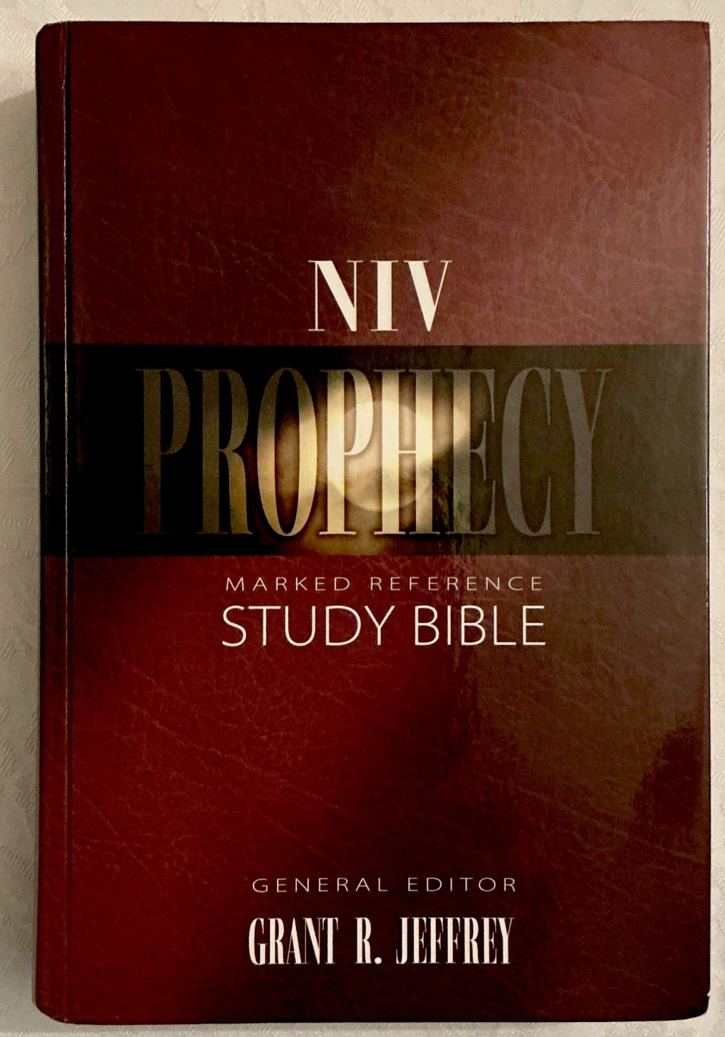 NIV Prophecy Marked Reference Study Bible 1998 Hardcover