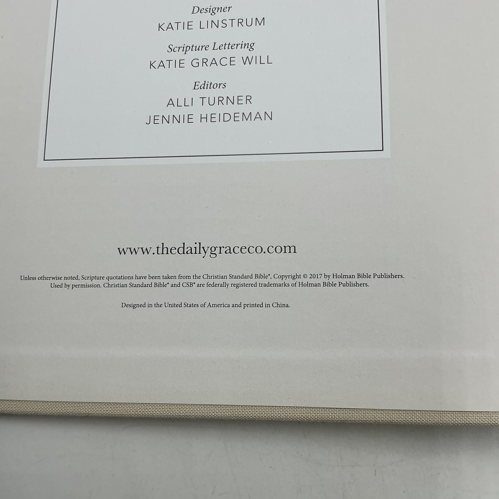 The PROMISES Of God By The Daily Grace Co. Hardcover Beige – Religious Book