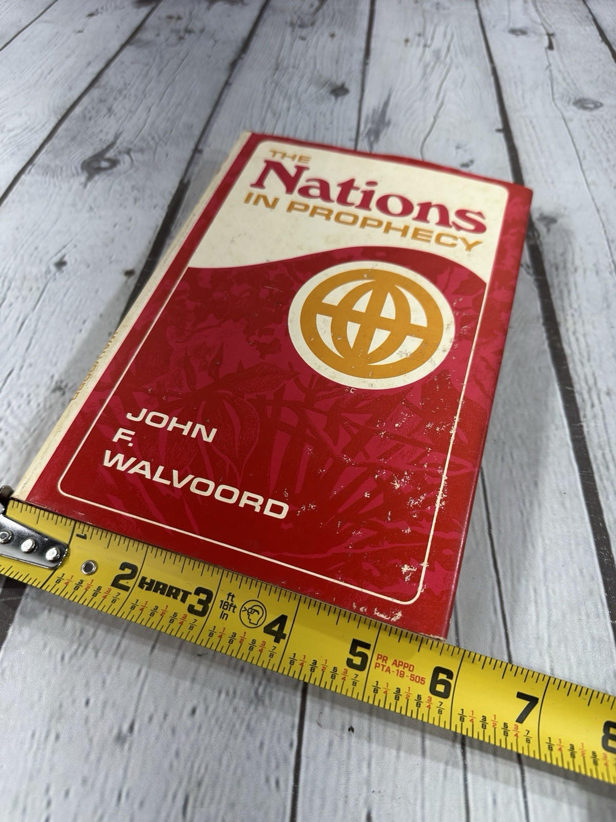 The Nations In Prophecy by John F. Walvoord HCDJ Vintage 1977 Zondervan VGC!