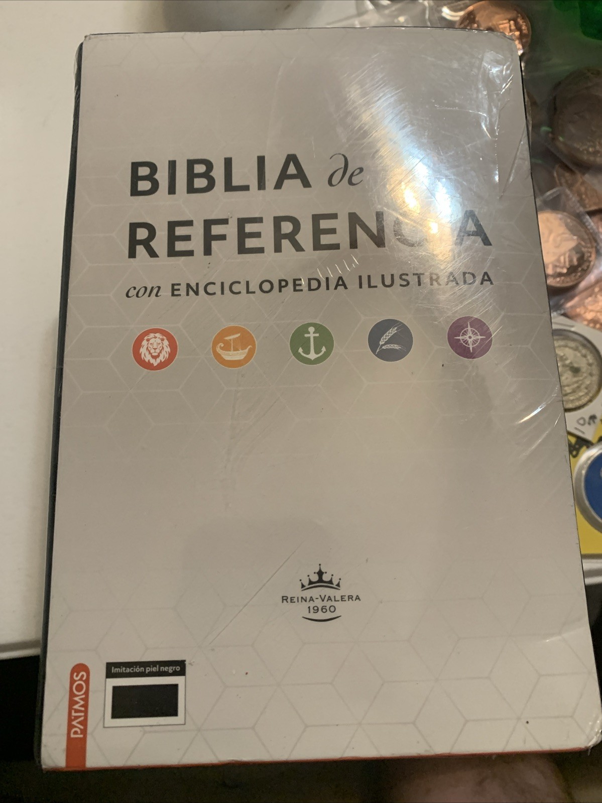 Biblia de Referencia Con Enciclopedia Ilustrada (Similpiel Negro (Leather Bound)