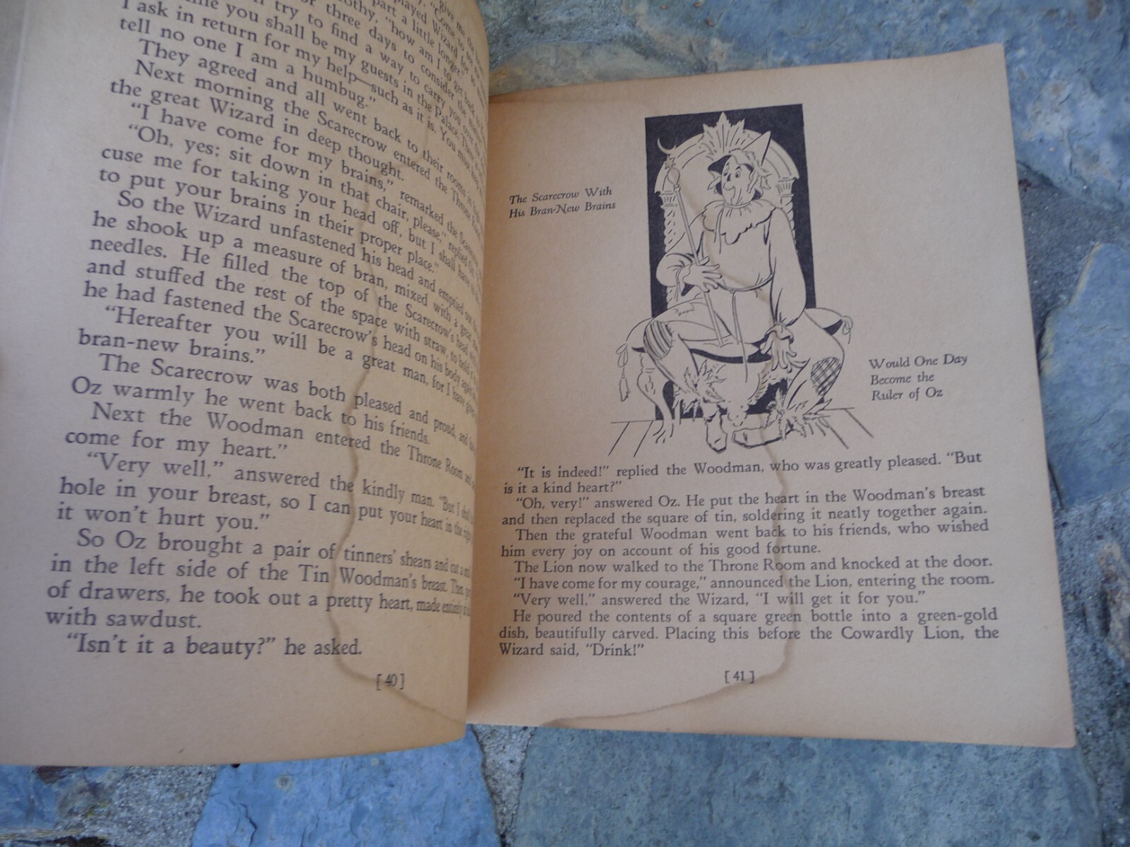 The Story of the Wizard of OZ #708 Whitman Publishing 1939