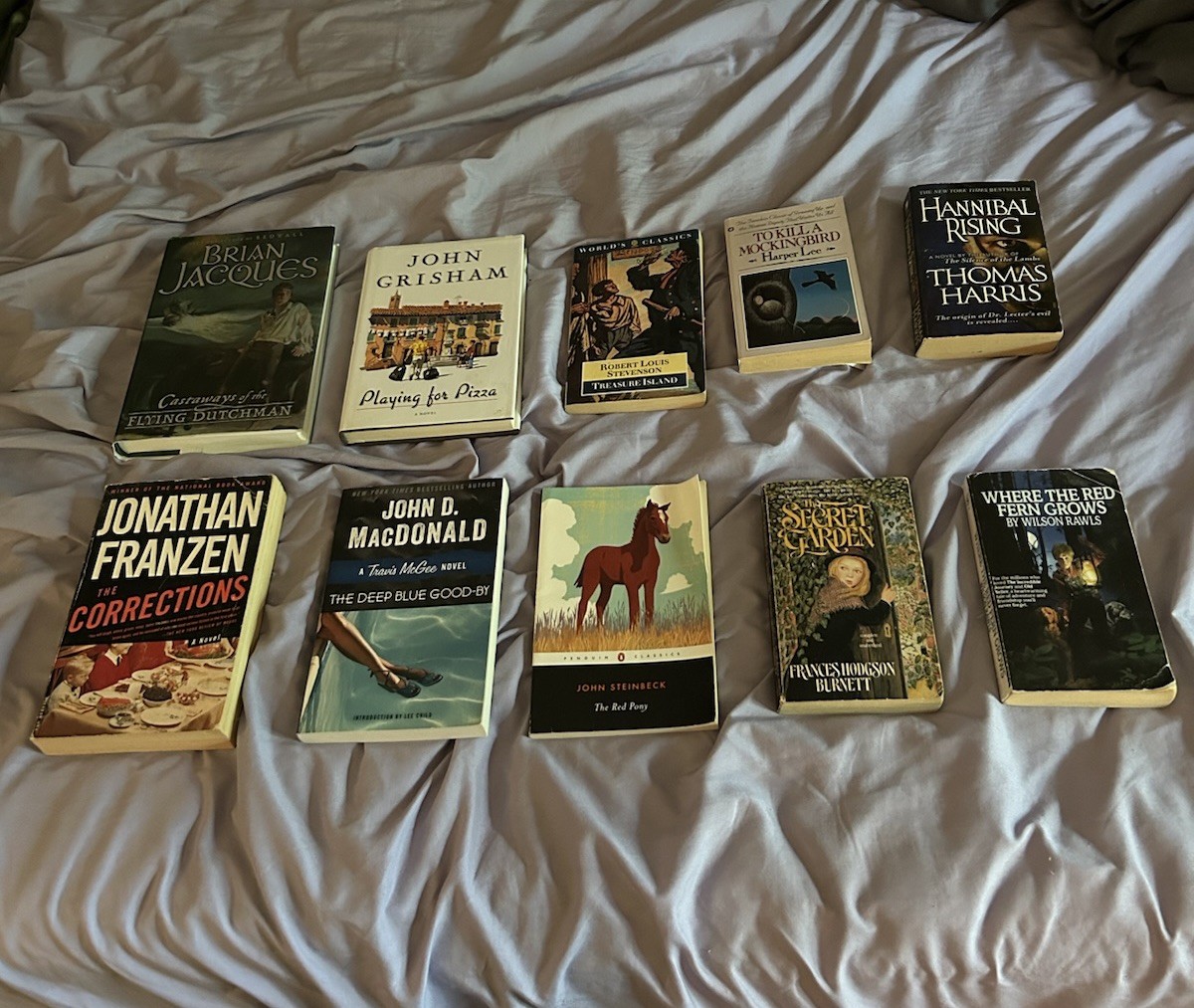American Fiction Lot of Classics 10 books: Harper Lee, John Steinbeck, and more