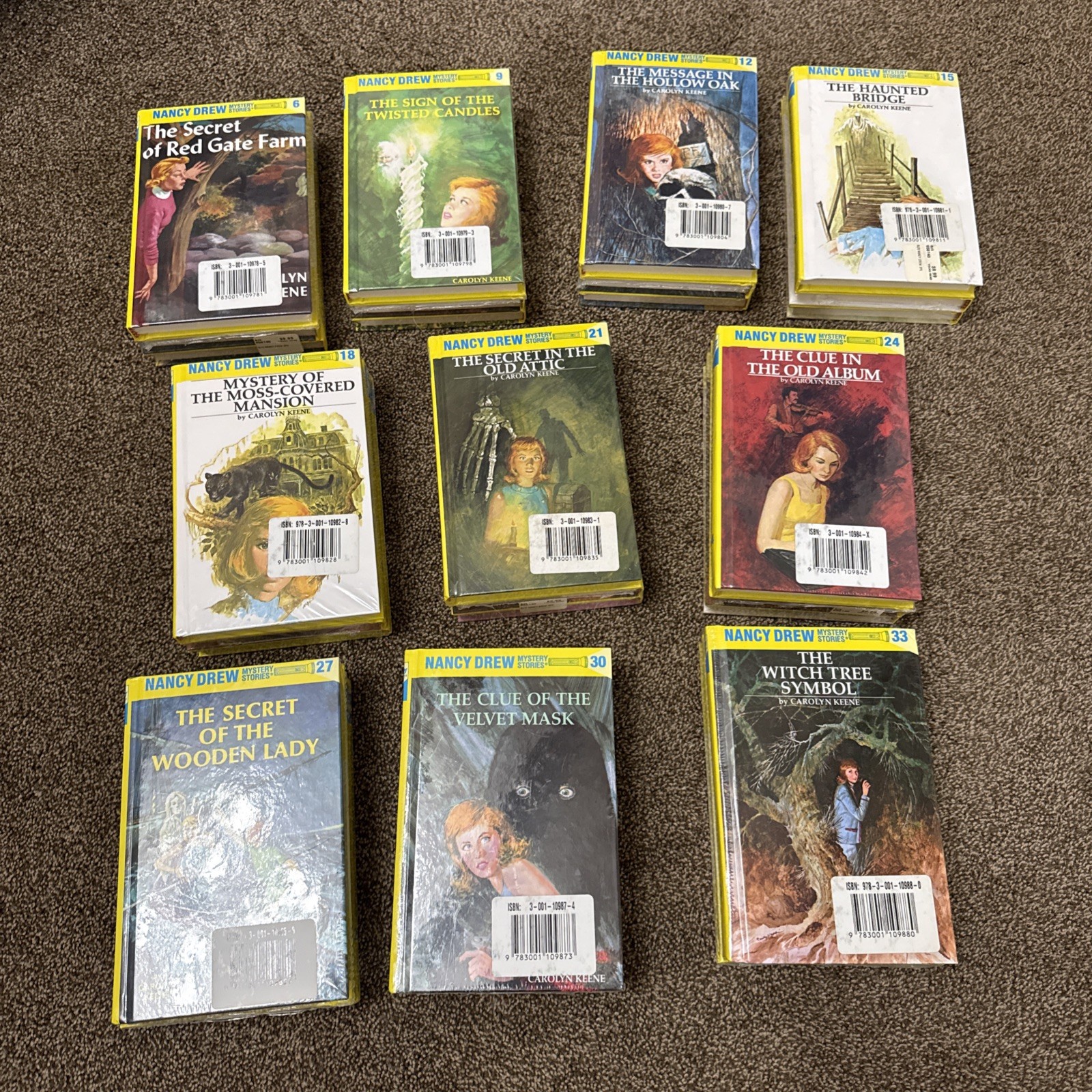 Nancy Drew Mystery Stories Books 4-33 Set 30 Hardcover Sealed Collection