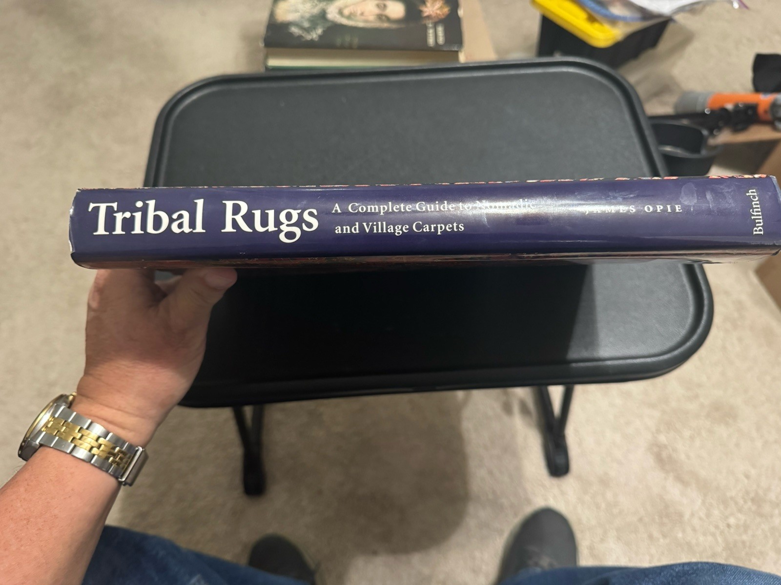 Tribal Rugs : A Complete Guide to Nomadic and Village Carpets by James Opie NICE