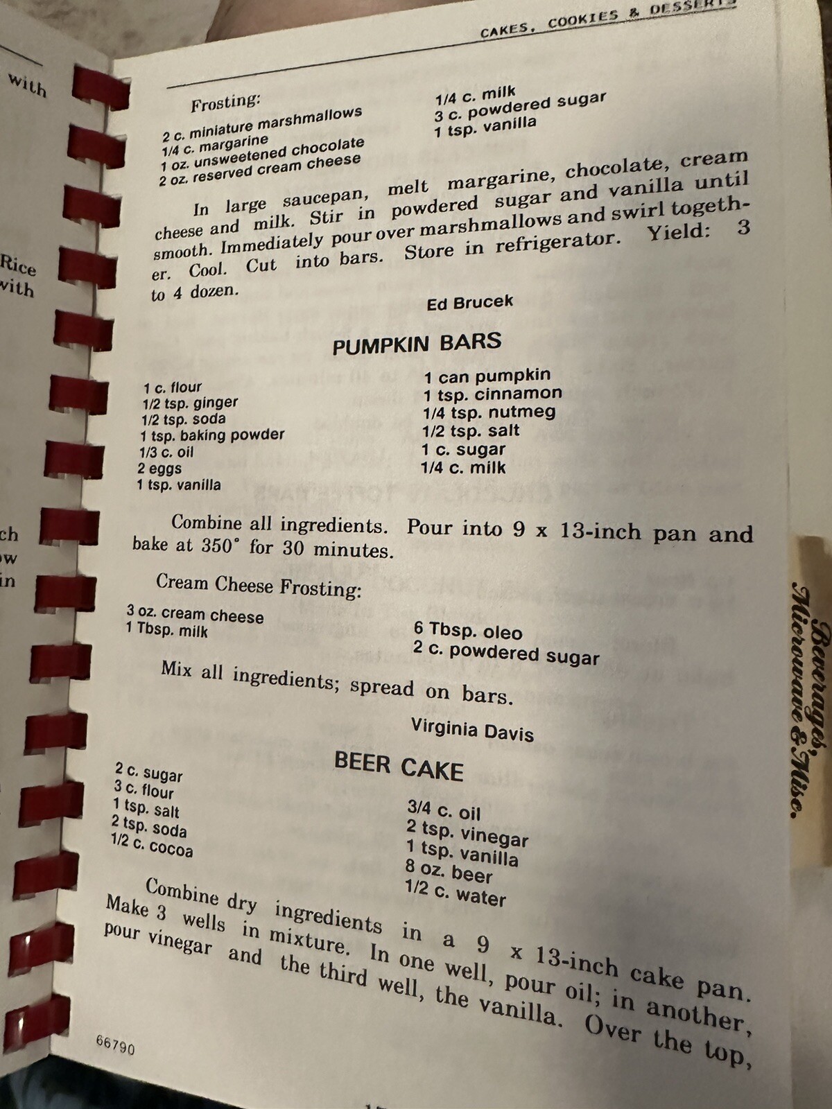 1990 AMSCO NICHOLS HOMESHIELD Quanex Employee Community Cookbook