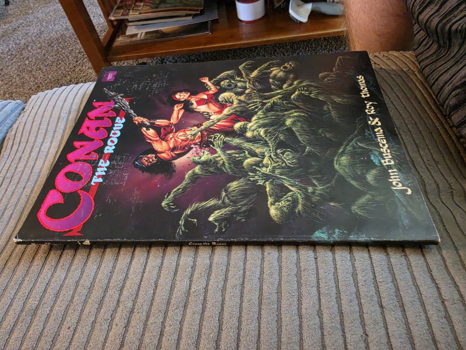 CONAN THE ROGUE – MARVEL GRAPHIC NOVEL -By John Buscema and Roy Thomas – NM-