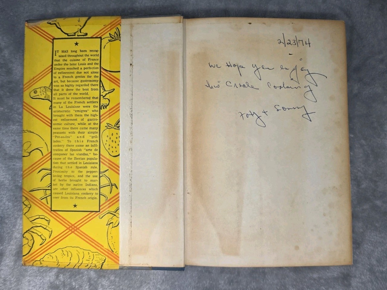 The Original Picayune Creole Cook Book – 14th Edition – HC 1971 – Louisiana W5