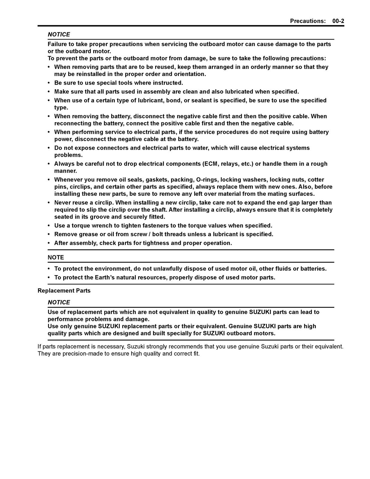 SUZUKI DF200A OUTBOARD MOTOR SERVICE MANUAL – HD WIRE BOUND – TOUGH COVERED