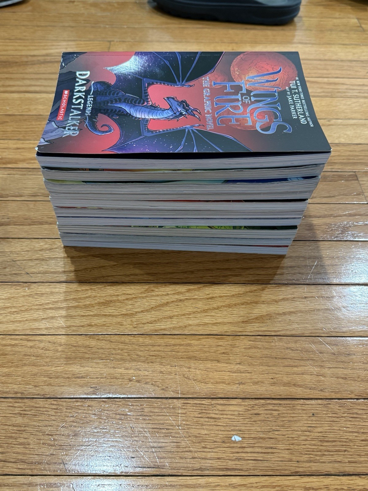 Wings of Fire Graphic Novels 10 Books Series Set Graphix Books 1-9 + Darkstalker