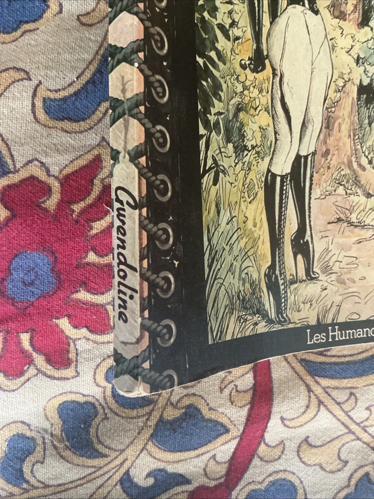 LES AVENTURES DE GWENDOLINE -French- John Willie Soft Cover Pre Owned Book Rare